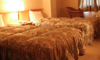 旅館ホテルのベッドカバー布団の納入実績5