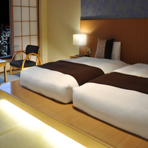 和室にベッドを 和モダンな和洋折衷ベッドルームのインテリアの作り方事例 ホテル業界の最新ニュース