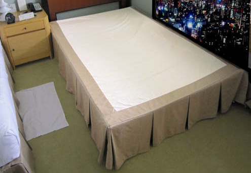 ルンバ等のお掃除ロボットが使えるベッド