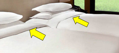 デュベスタイル寝具の、デュベカバーのサイズはどうやって決めれば良い？ホテルのベッドマットレスとのサイズ関係