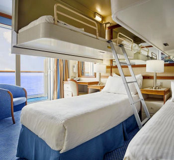 コントラクトとは? オーダーメイドのベッドが基本の,船舶,クルーザー,プレジャーボート,豪華客船のインテリア.特注サイズ,別注仕様のマットレスや寝具