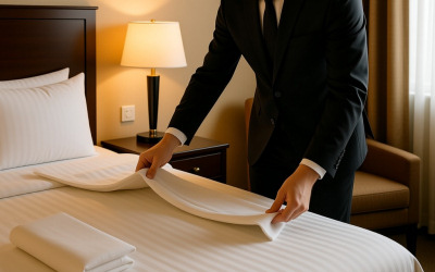 ホテルのベッドカバーに使われている素材は何が多い? ホテル旅館の寝具の材質について徹底解説