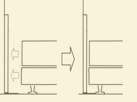 �w�b�h�{�[�h���x�b�h�ƕ������ĕǂɐݒu�����