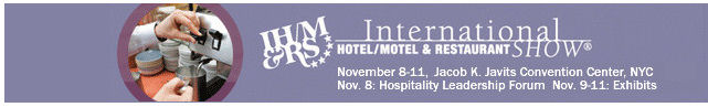ホテル業界の見本市・展示会 International HOTEL/MOTEL & RESTAURANT SHOW