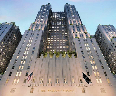 ウォルドルフアストリアのマットレス/ベッド